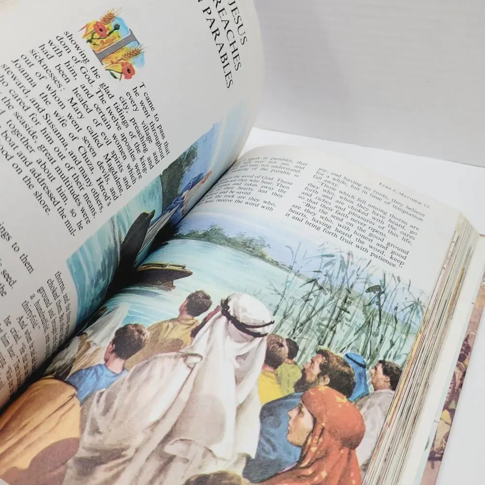 The Children's Bible Golden Press Illustrated 1965 Hard Cover